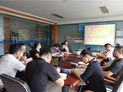 太阳GG科技党支部开展2022年上半年度组织生涯会