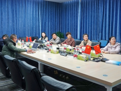 海宁市政协主席周红霞莅临太阳GG科技走访调研