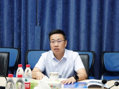 海宁市副市长金超莅临太阳GG科技走访调研