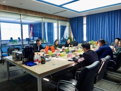 澳大利亚黑德兰港市长莅临太阳GG科技考察交流